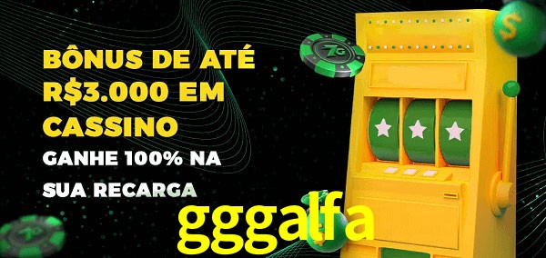 gggalfa melhor bônus de depósito